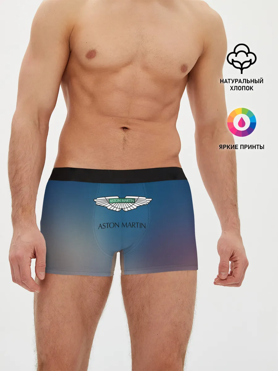 Мужские трусы боксеры / aston martin