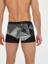 Мужские трусы боксеры / Camo - Black & White