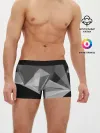 Мужские трусы боксеры / Camo - Black & White