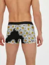 Мужские трусы боксеры / Ромашковая россыпь