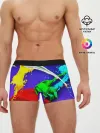 Мужские трусы боксеры / НЕОНОВЫЙ КРАСКИ