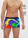 Мужские трусы боксеры / НЕОНОВЫЙ КРАСКИ
