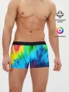 Мужские трусы боксеры / РАЗНОЦВЕТНЫЕ КРАСКИ