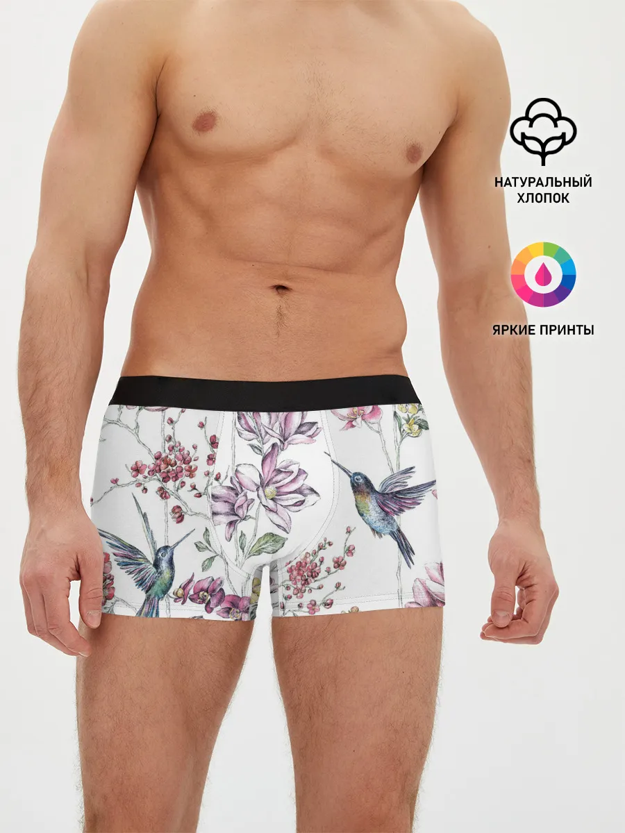 Мужские трусы боксеры / Колибри