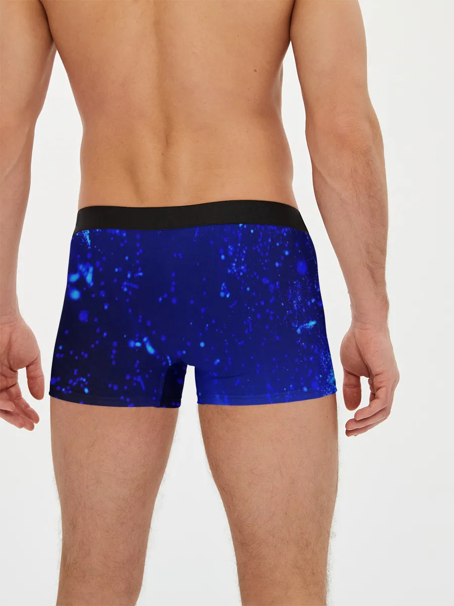 Мужские трусы боксеры / Котик под Дождем