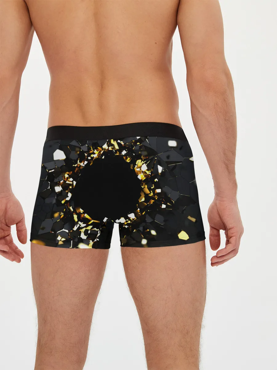 Мужские трусы боксеры / Брызги стекла