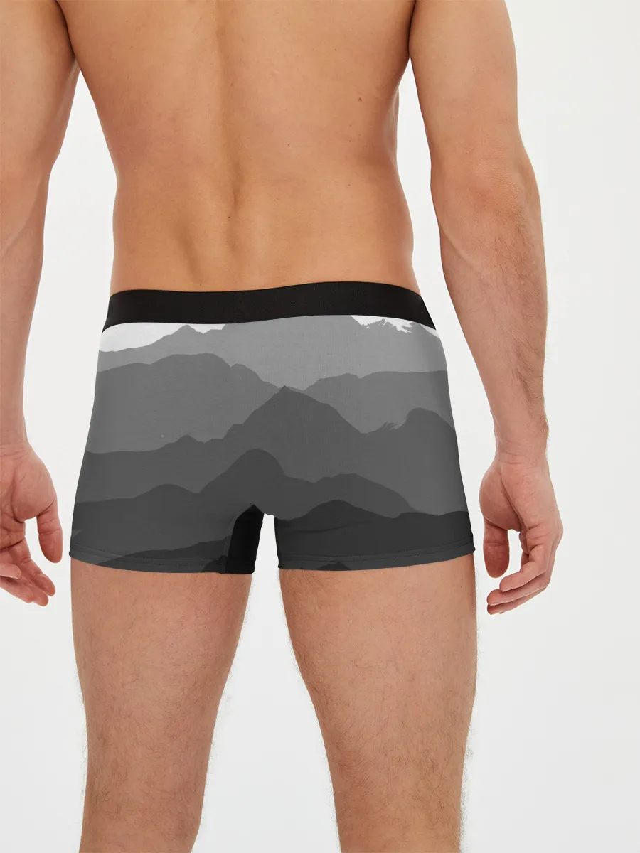 Мужские трусы боксеры / горы