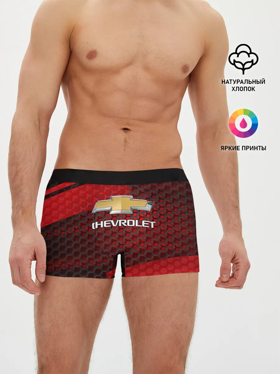 Мужские трусы боксеры / CHEVROLET