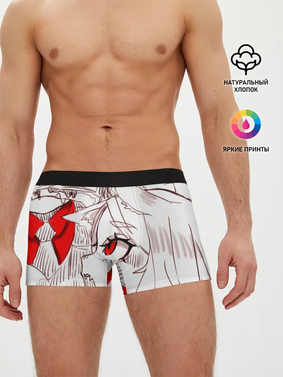 Мужские трусы боксеры / Люцифер. HELLTAKER