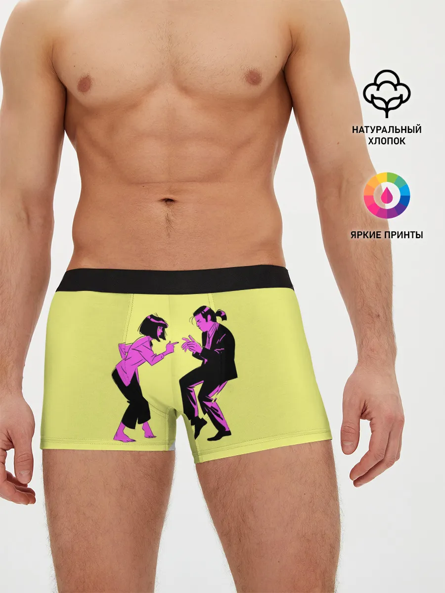 Мужские трусы боксеры / Криминальное чтиво