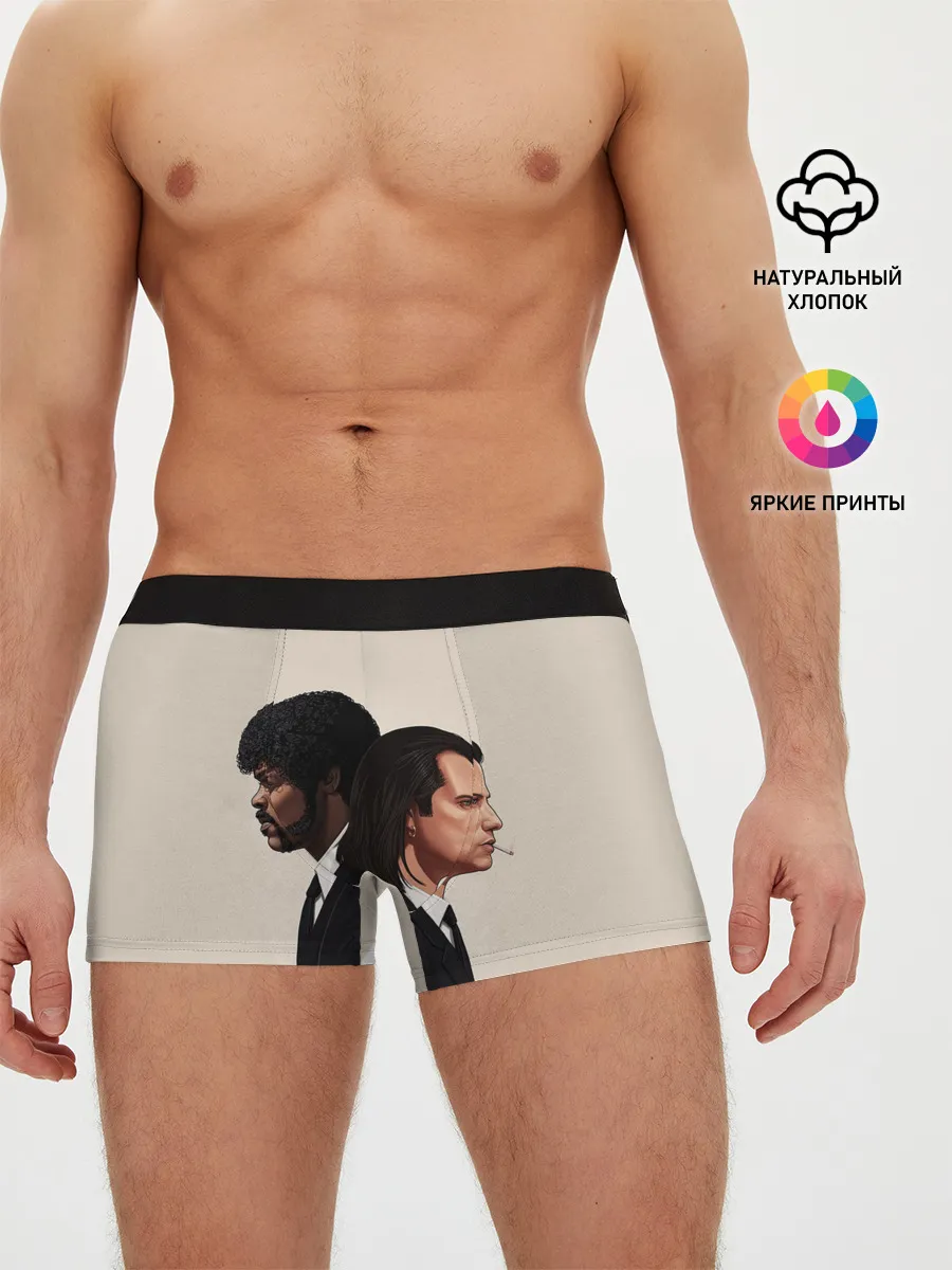 Мужские трусы боксеры / Криминальное чтиво