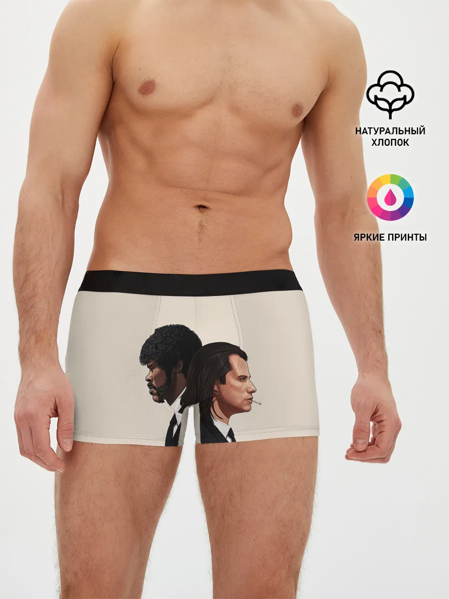 Мужские трусы боксеры / Криминальное чтиво