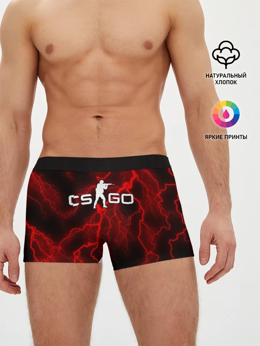 Мужские трусы боксеры / COUNTER STRIKE