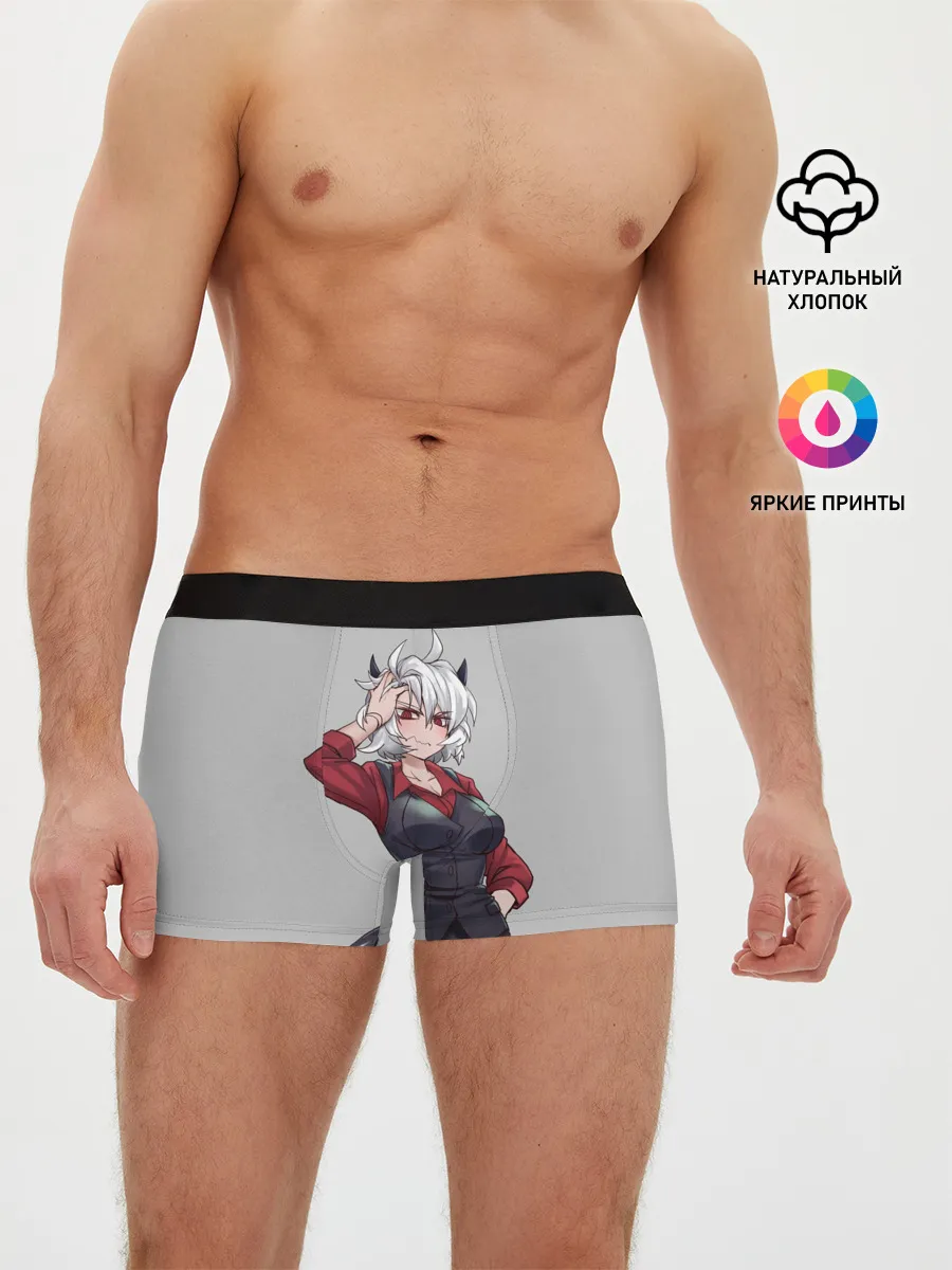 Мужские трусы боксеры / Malina рука на голове Helltaker