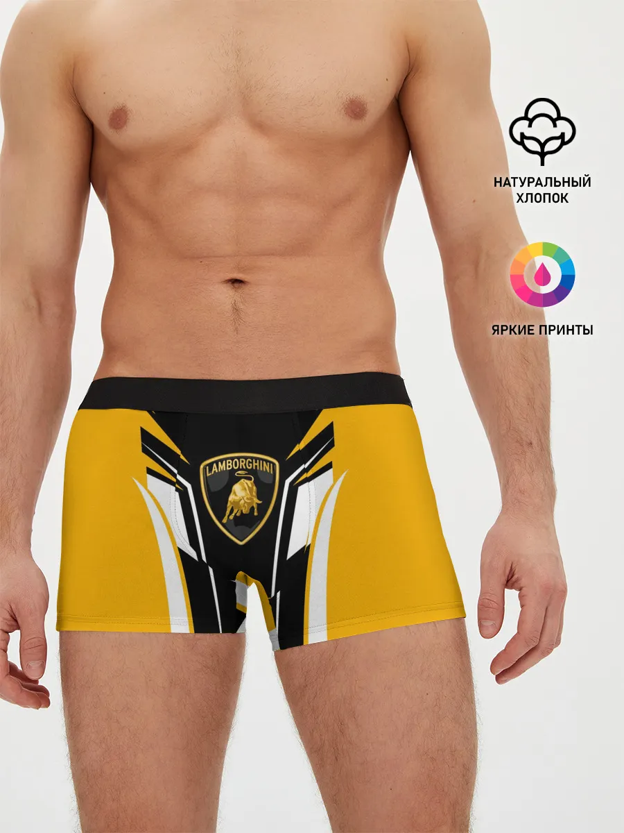 Мужские трусы боксеры / Ламборгини Форма