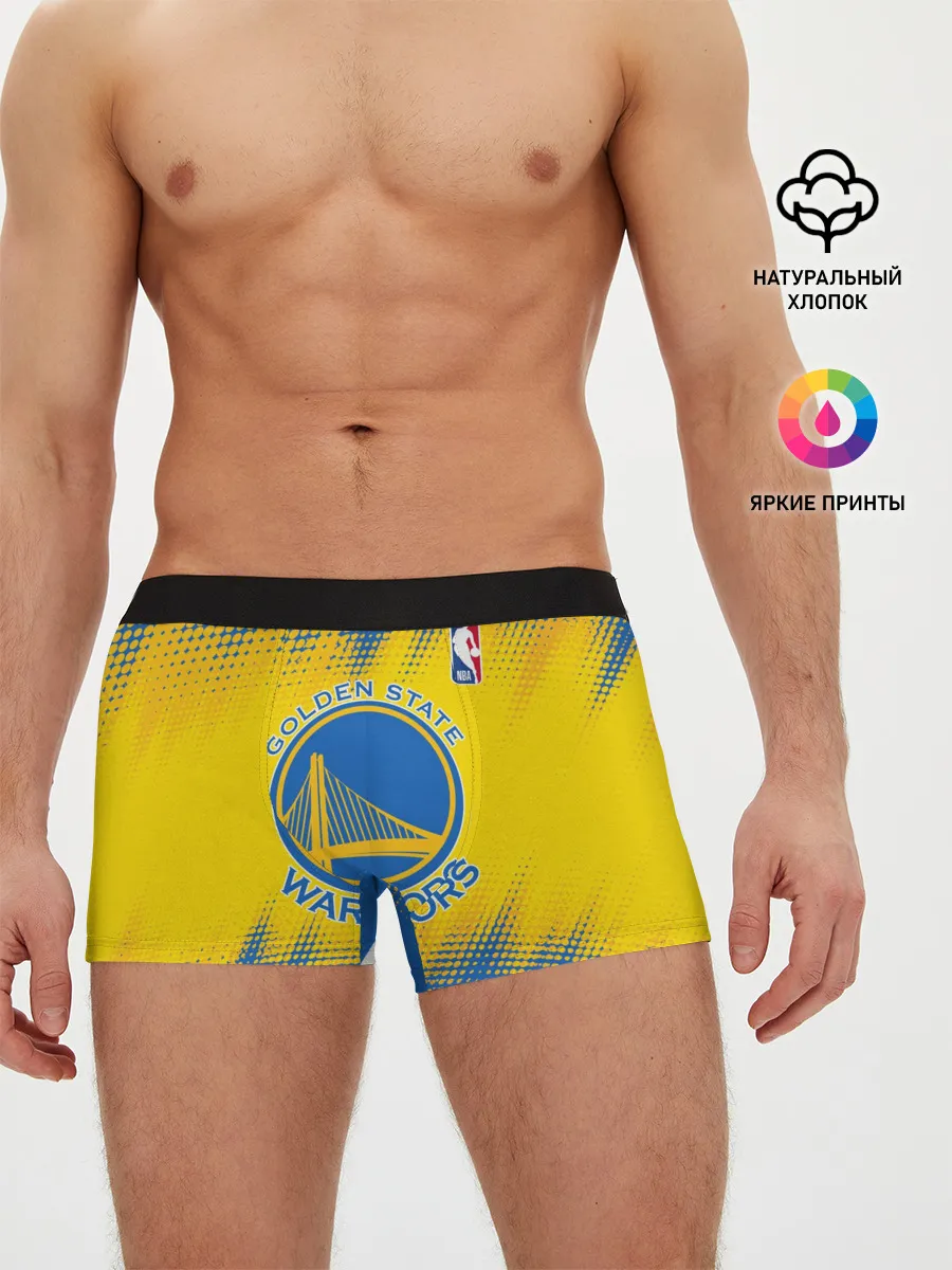 Мужские трусы боксеры / Golden State Warriors