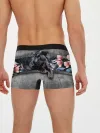 Мужские трусы боксеры / Пантера и цветы