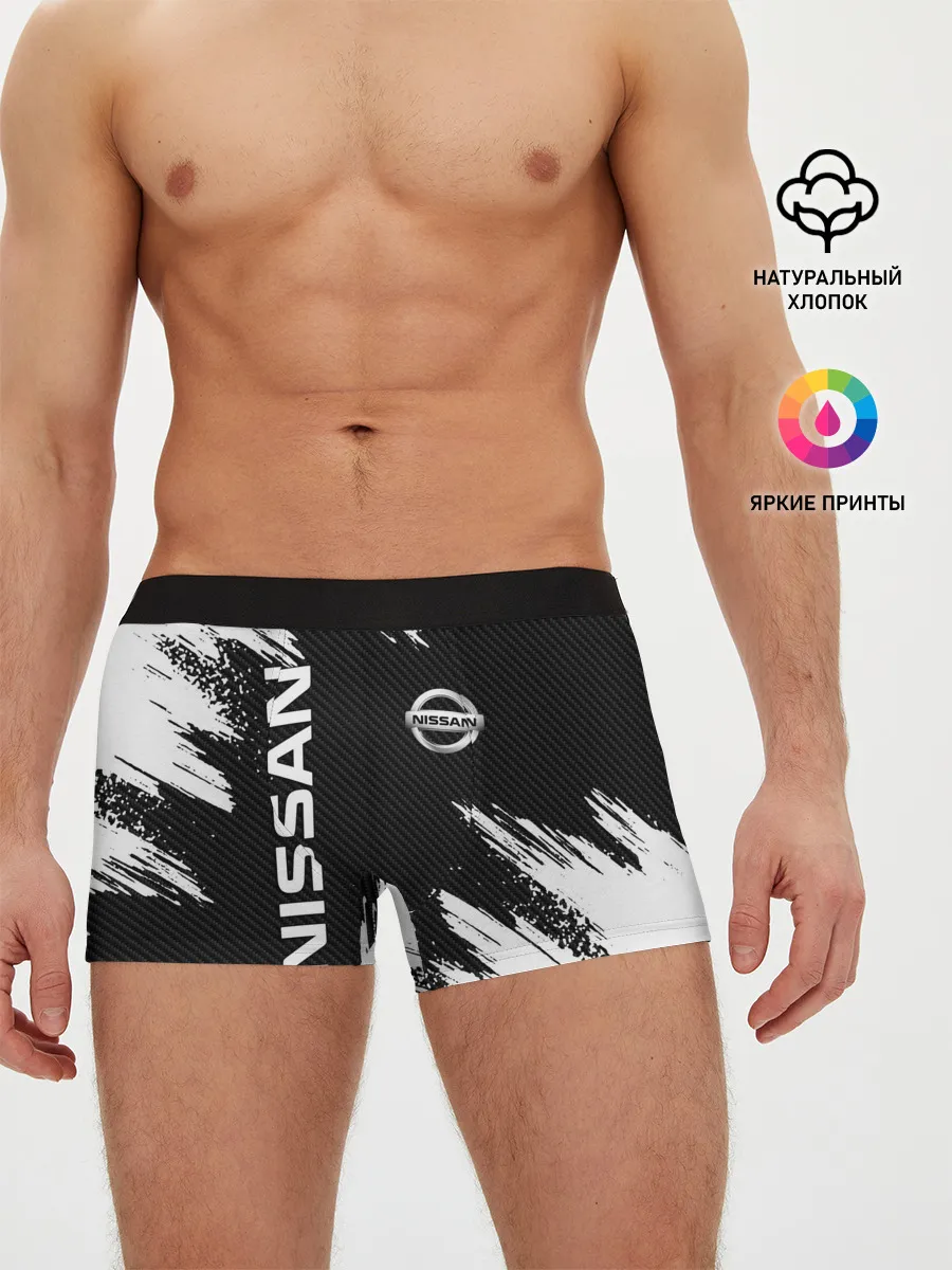 Мужские трусы боксеры / NISSAN