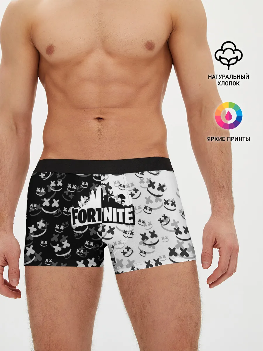 Мужские трусы боксеры / FORTNITE | MARSHMELLO