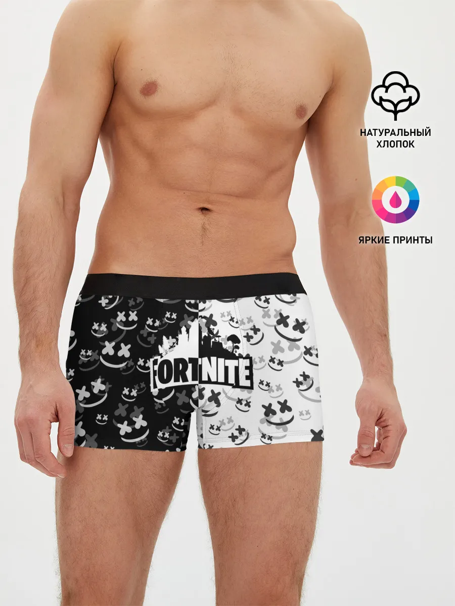 Мужские трусы боксеры / FORTNITE | MARSHMELLO