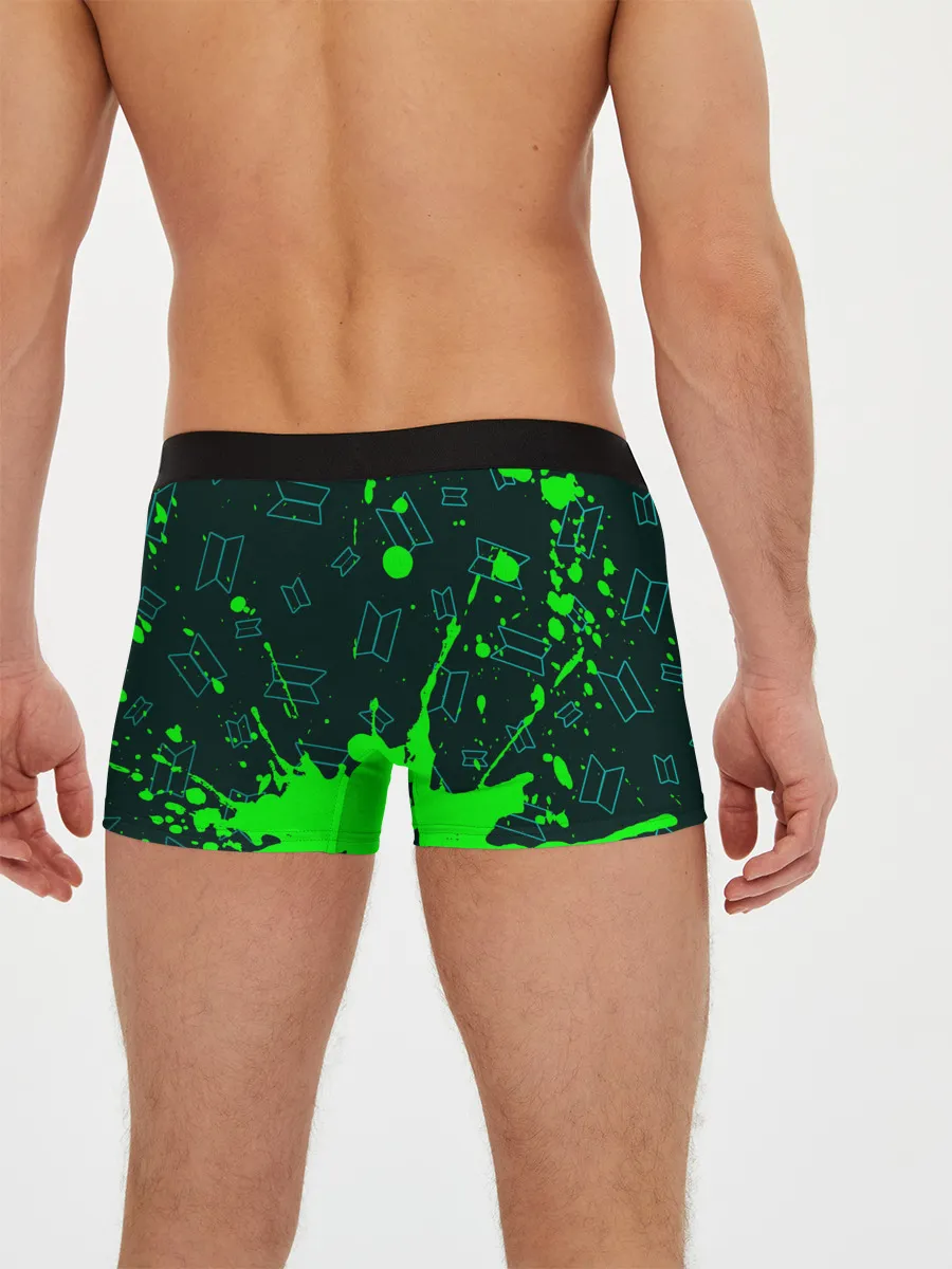 Мужские трусы боксеры / BTS / БТС