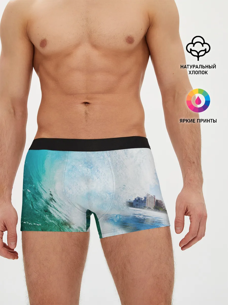 Мужские трусы боксеры / Волны | Океан