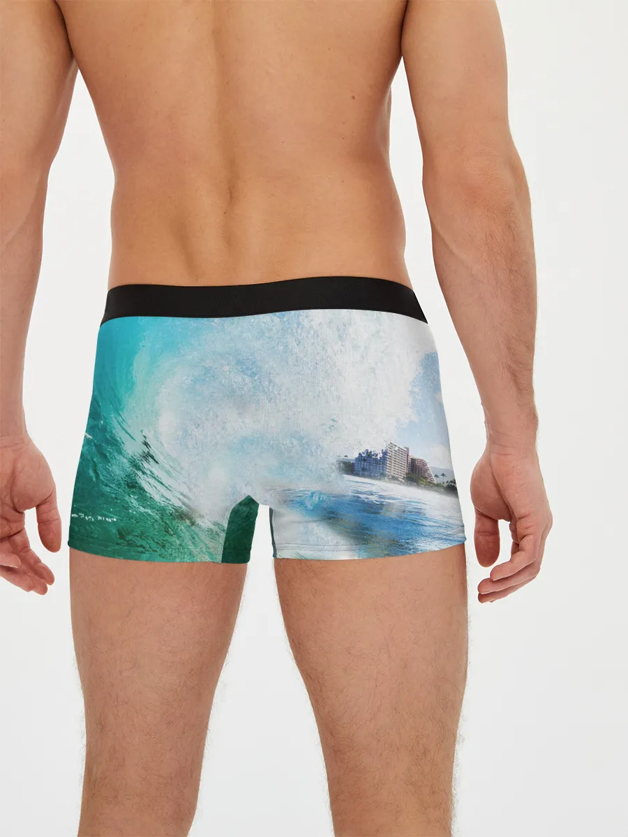 Мужские трусы боксеры / Волны | Океан