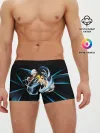 Мужские трусы боксеры / ТРАФАЛЬГАР ЛО. Металлический фон