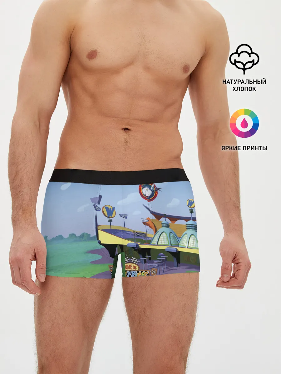 Мужские трусы боксеры / Bella Badge