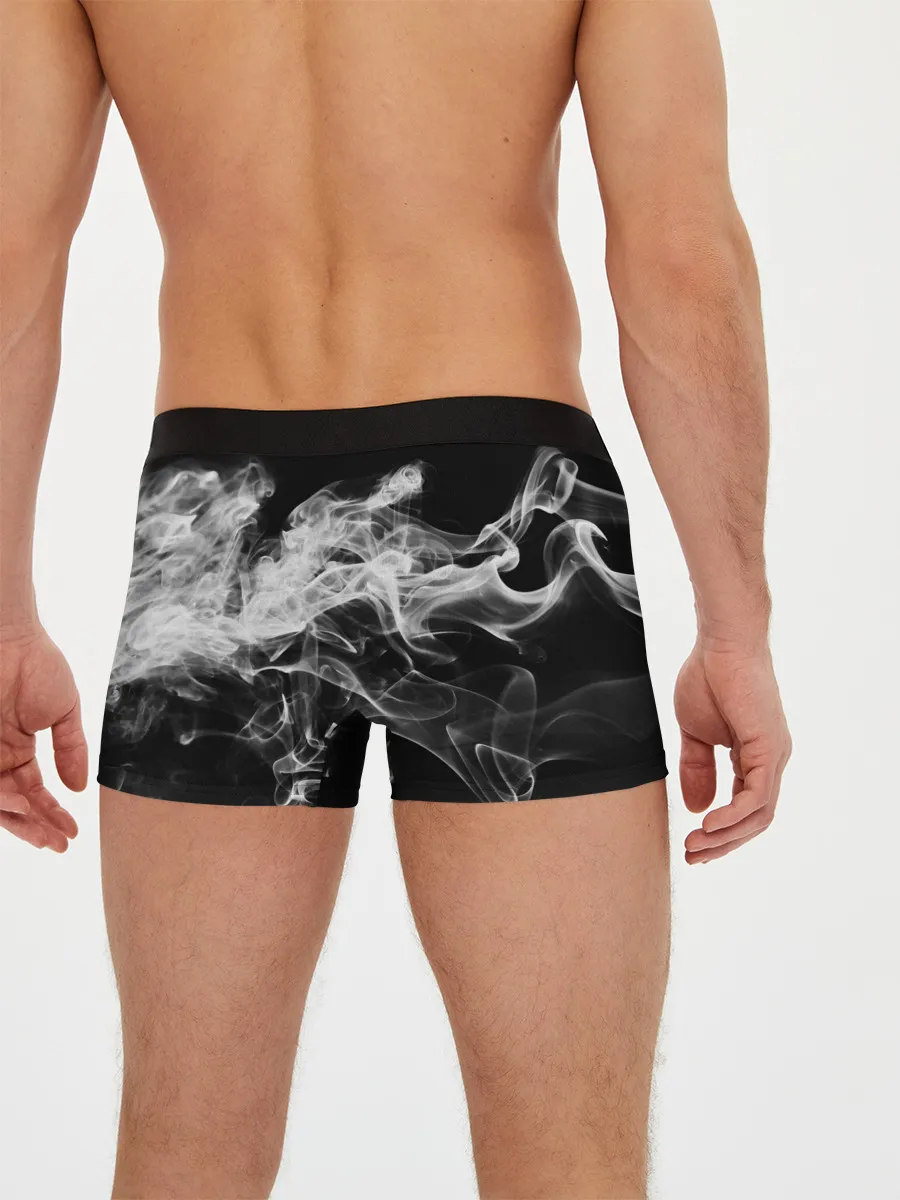 Мужские трусы боксеры / СЕРЫЙ ДЫМ