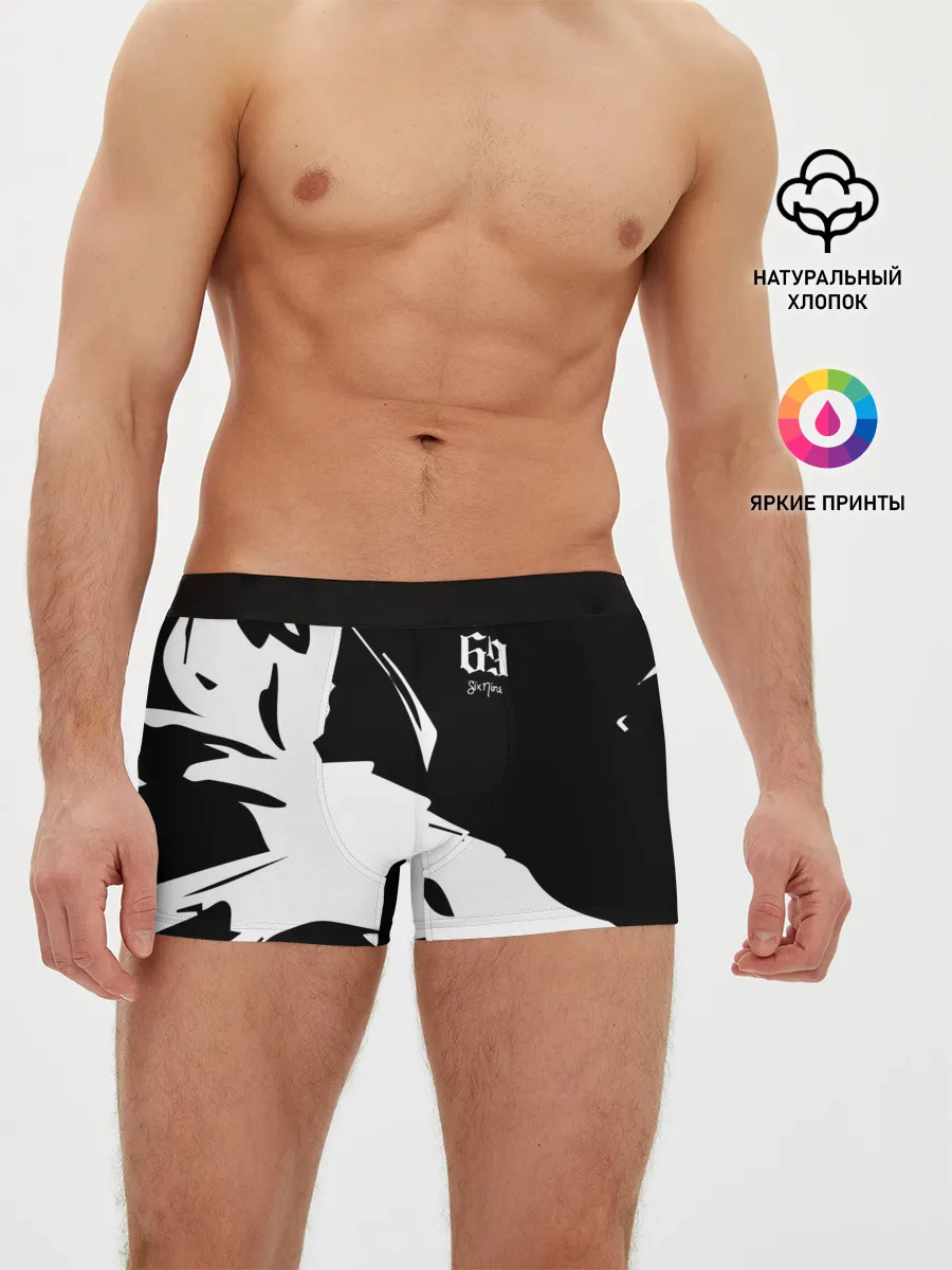 Мужские трусы боксеры / 6ix9ine Tekashi
