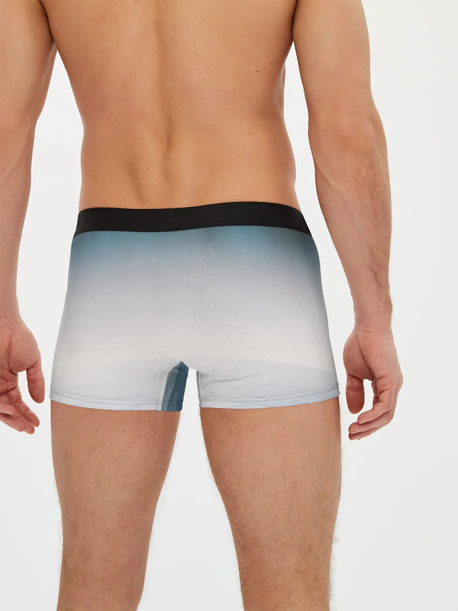 Мужские трусы боксеры / КОСМОНАВТ В МОРЕ