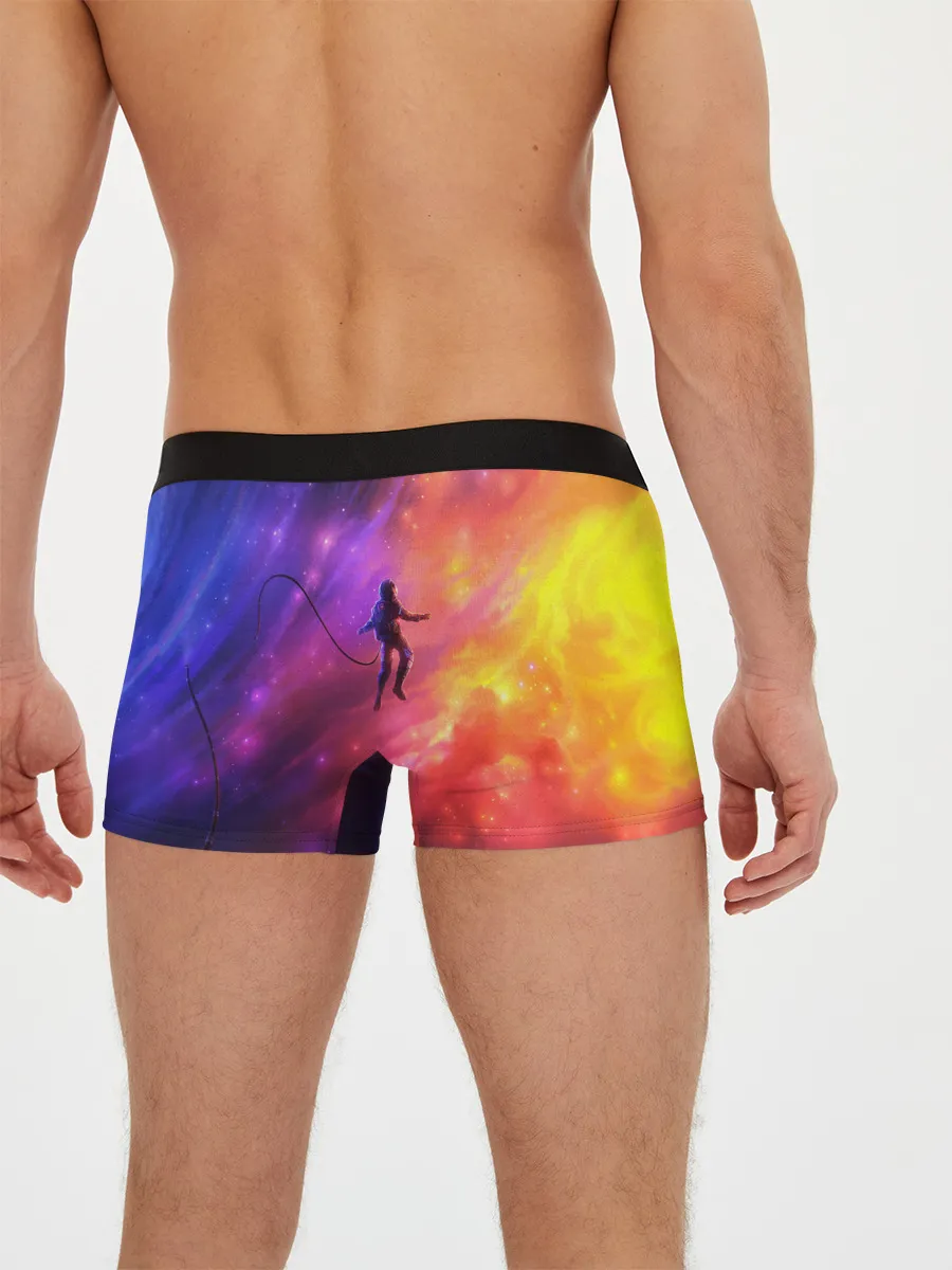 Мужские трусы боксеры / НЕОНОВЫЙ КОСМОС