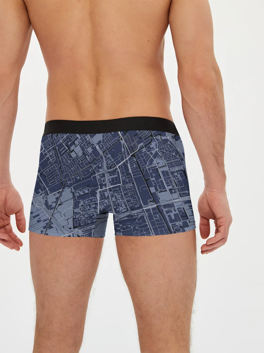Мужские трусы боксеры / генплан города