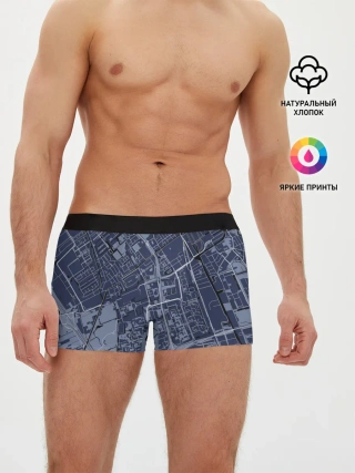 Мужские трусы боксеры / генплан города