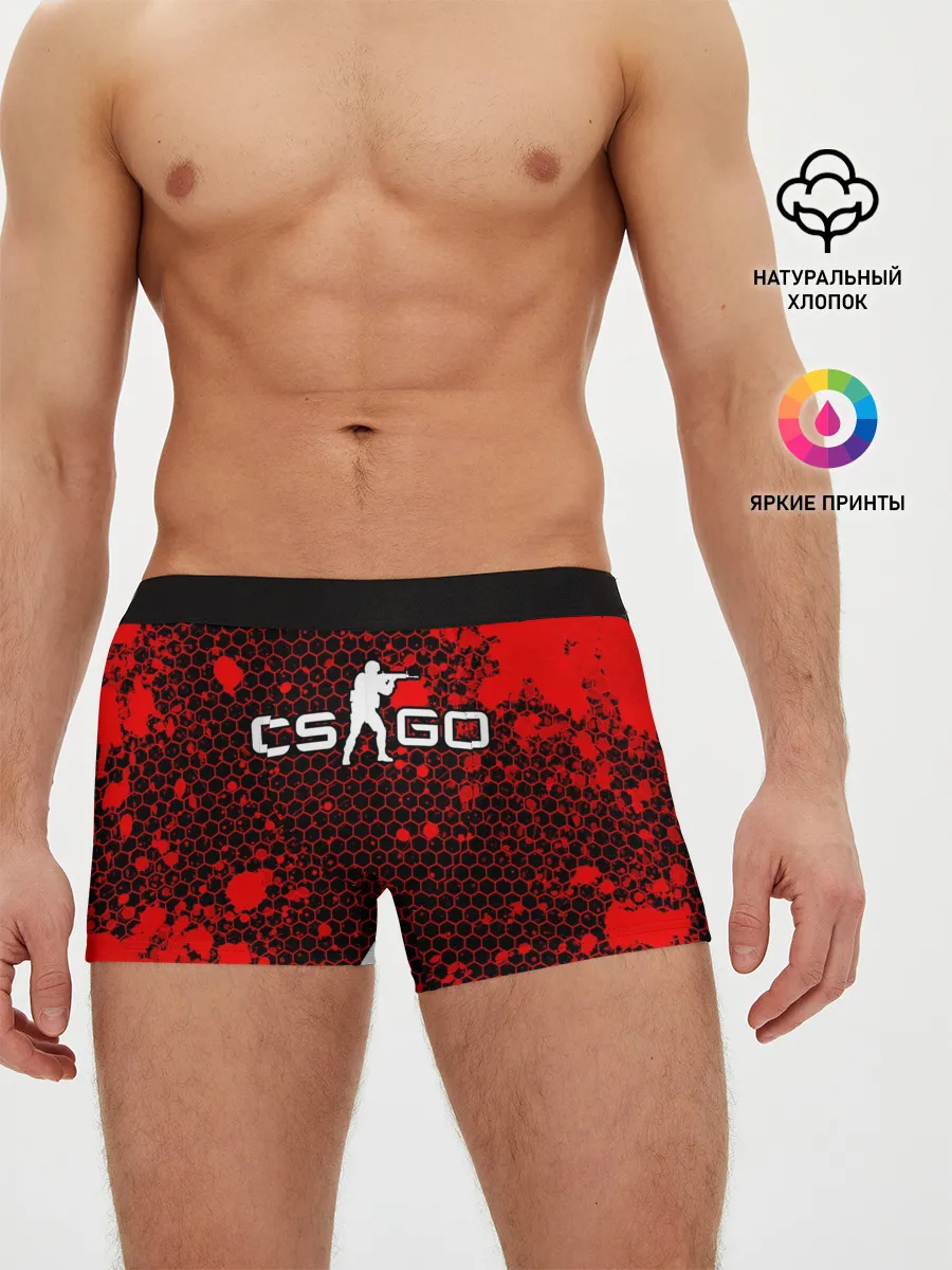 Мужские трусы боксеры / COUNTER STRIKE