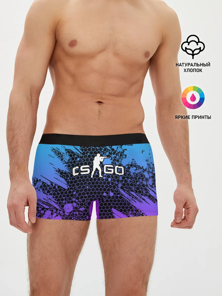 Мужские трусы боксеры / COUNTER STRIKE