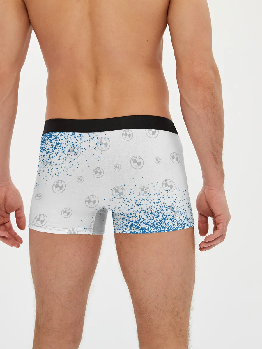 Мужские трусы боксеры / BMW / БМВ