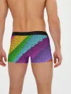 Мужские трусы боксеры / Яркая мозаика