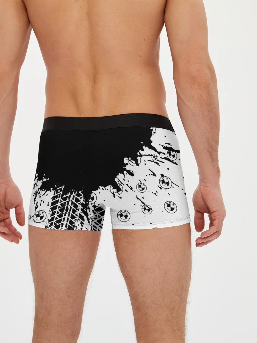 Мужские трусы боксеры / BMW / БМВ