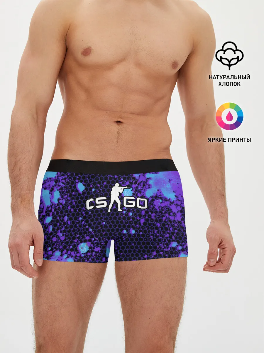 Мужские трусы боксеры / COUNTER STRIKE