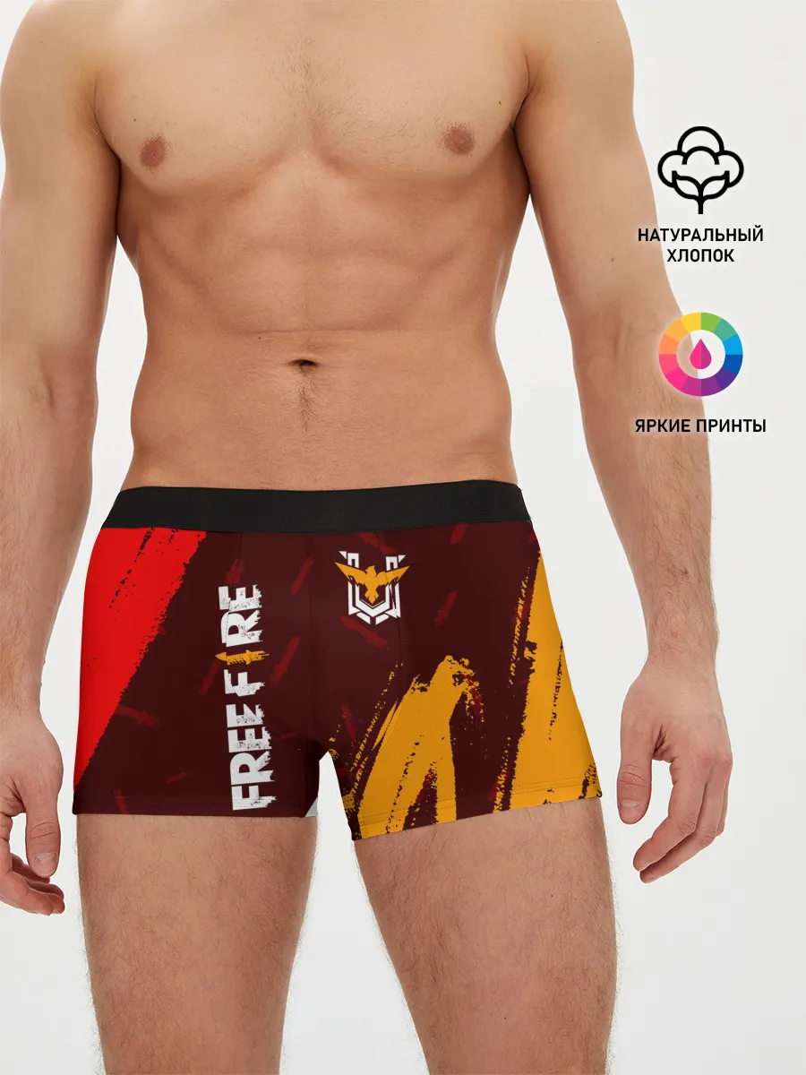 Мужские трусы боксеры / FREE FIRE / ФРИ ФАЕР