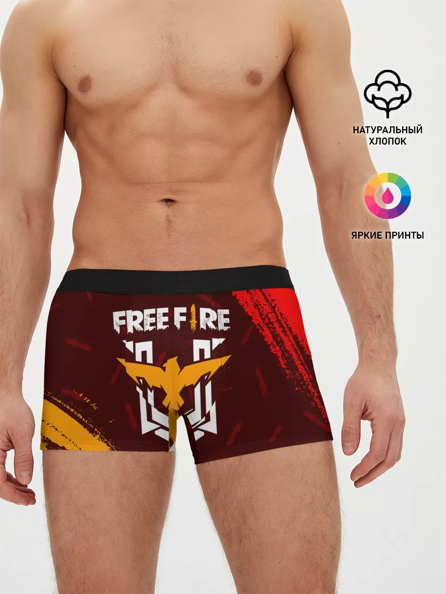 Мужские трусы боксеры / FREE FIRE / ФРИ ФАЕР
