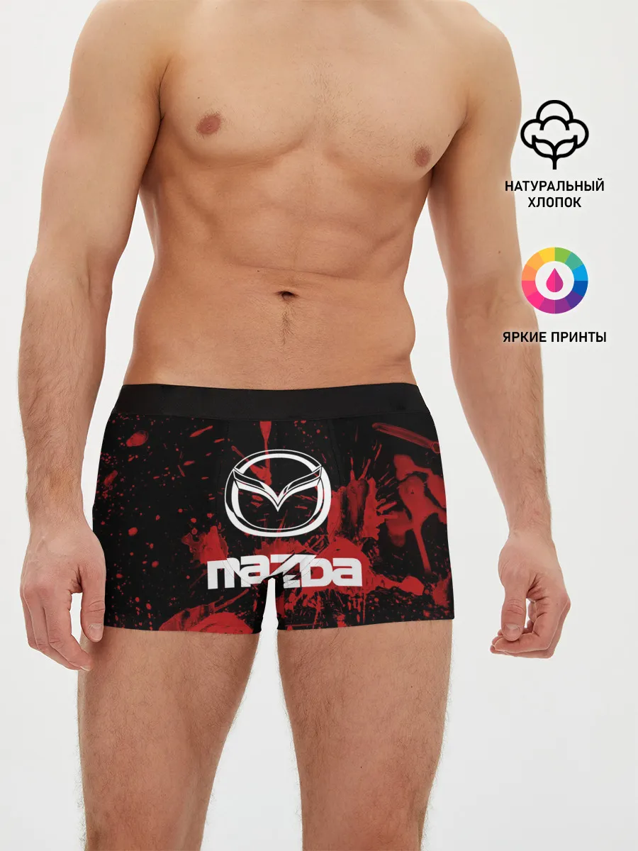 Мужские трусы боксеры / Мазда