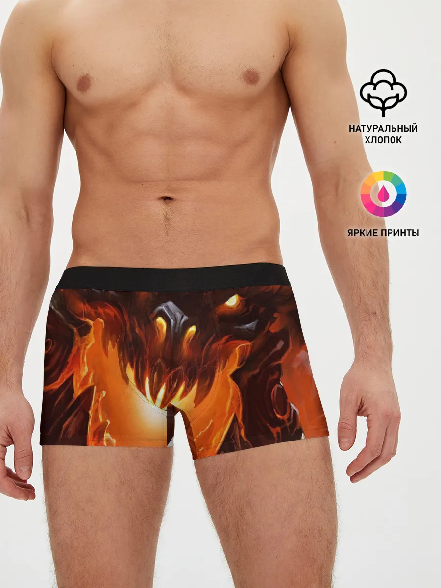 Мужские трусы боксеры / Дракон Лавы