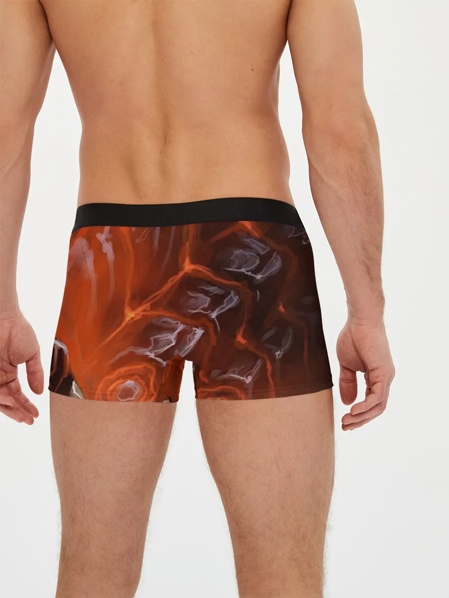 Мужские трусы боксеры / Дракон Лавы