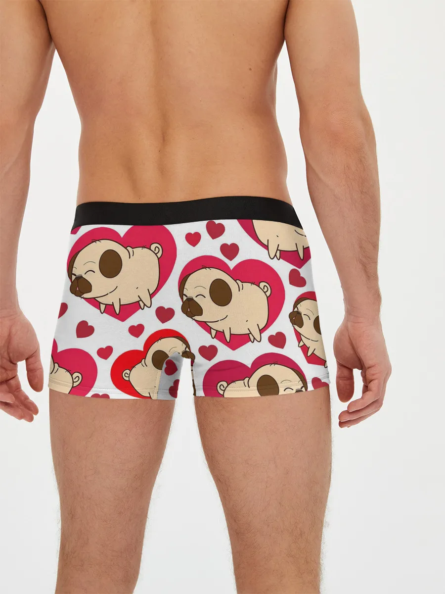 Мужские трусы боксеры / Мопсики