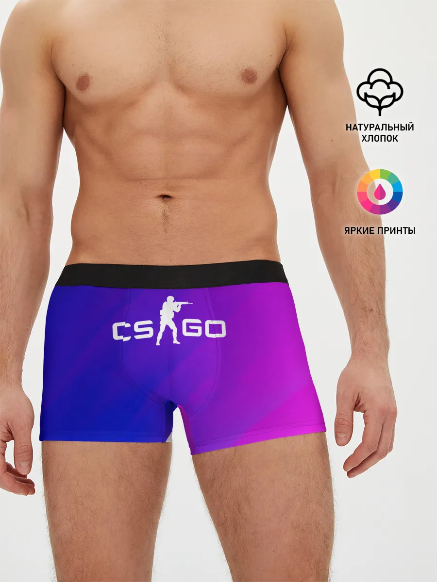 Мужские трусы боксеры / CS GO | КС ГО