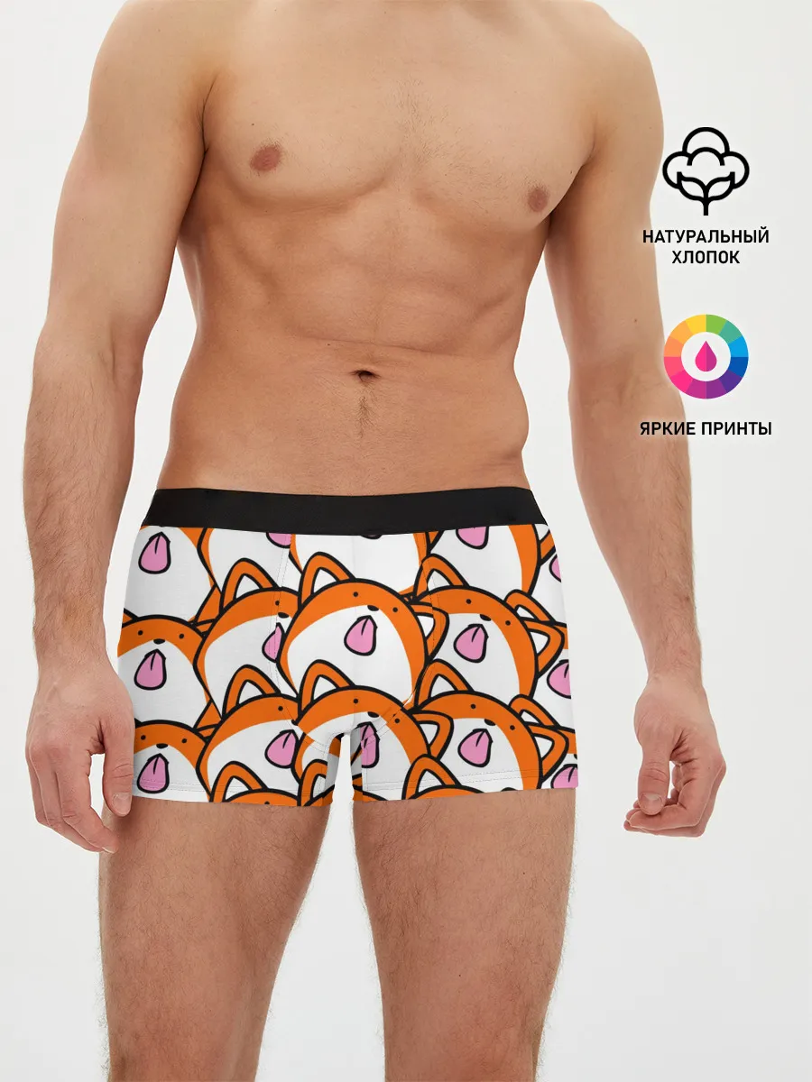 Мужские трусы боксеры / ЛИСИЧКИ