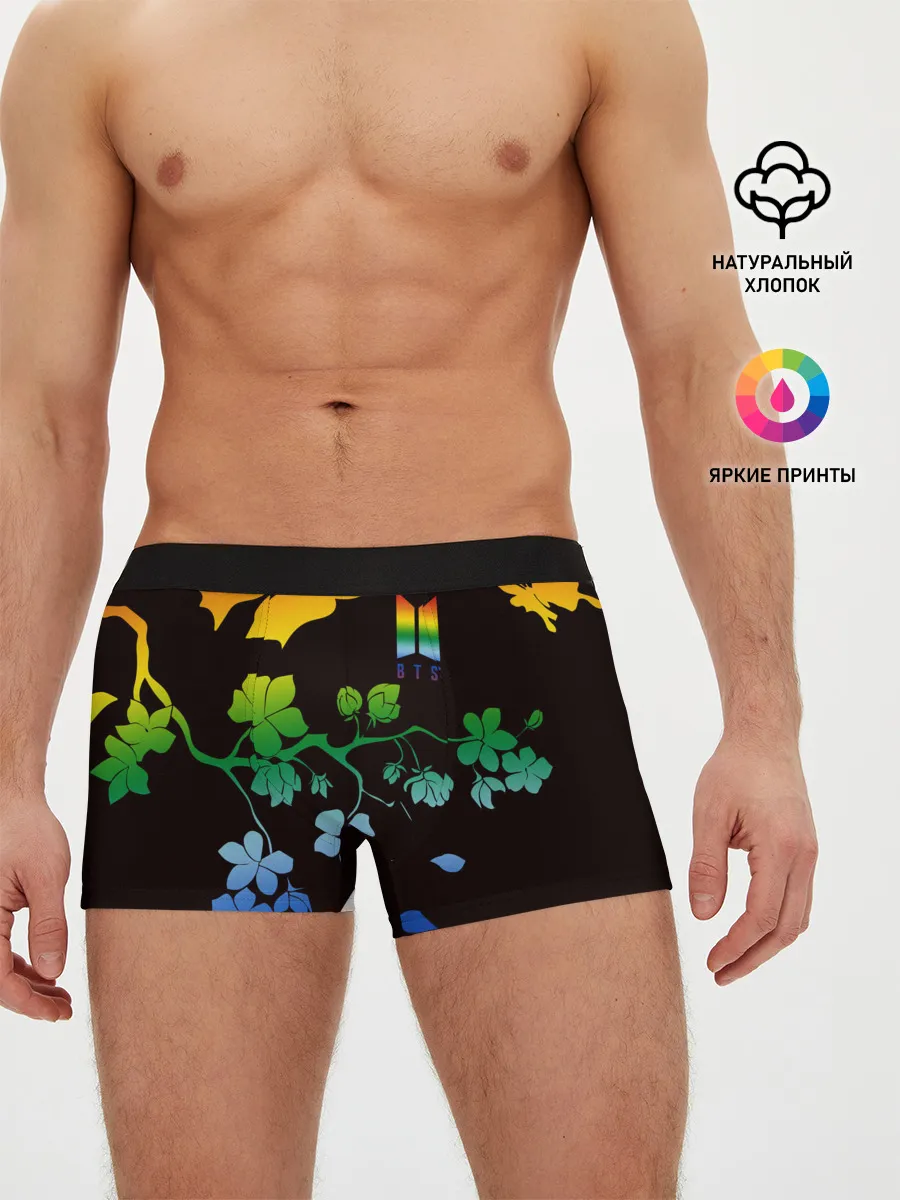 Мужские трусы боксеры / BTS